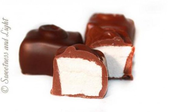 Chocolate Dipped Marshmallow