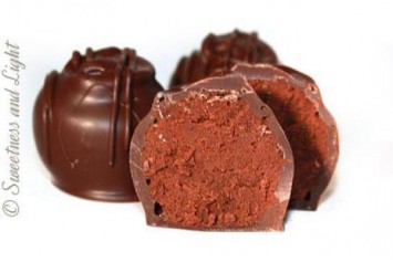 Swiss Bittersweet Chocolate Truffles