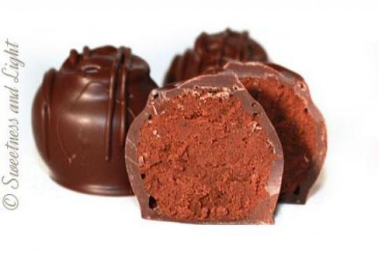 Dairy-Free Swiss Bittersweet Chocolate Truffles