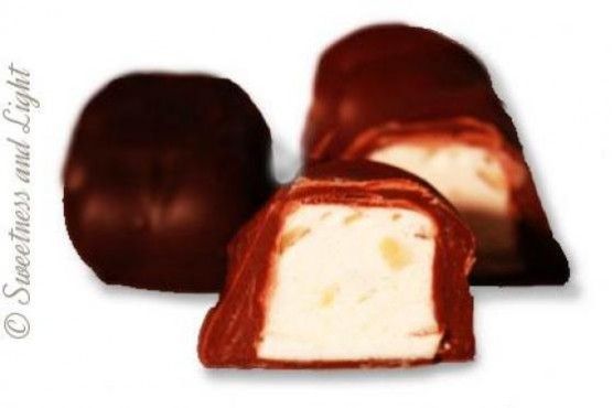 Chocolate Dipped Nougat