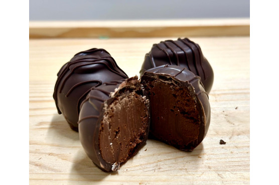 Dairy-Free Swiss Bittersweet Chocolate Truffles